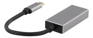 Adapteris Deltaco USB-C - DisplayPort цена и информация | Адаптеры, USB-разветвители | pigu.lt