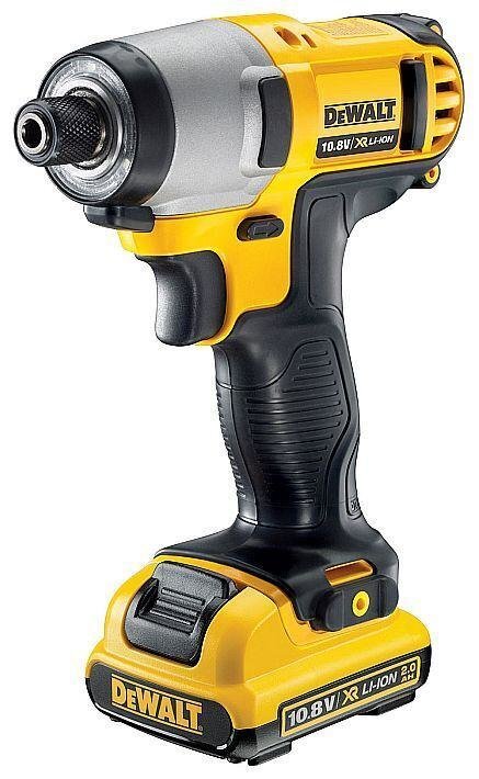 Smūginis veržliasūkis Dewalt 10,8V 2,0Ah XR 1/4" 107Nm - DCF815D2 kaina ir informacija | Suktuvai, gręžtuvai | pigu.lt