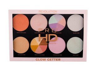 Палетка хайлайтеров Makeup Revolution London Glow Getter 32 г цена и информация | Бронзеры (бронзаторы), румяна | pigu.lt