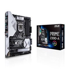 Asus Prime Z390-A LGA 1151 v2, 8-9th intel gen ATX 90MB0YT0-M0EAY0 kaina ir informacija | Pagrindinės plokštės | pigu.lt