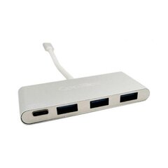 USB-разветвитель C CoolBox COO-HUC3U3PD цена и информация | Адаптеры, USB-разветвители | pigu.lt