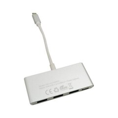 USB-разветвитель C CoolBox COO-HUC3U3PD цена и информация | Адаптеры, USB-разветвители | pigu.lt