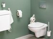 Tiger Urban tualetinis šepetys ir laikiklis Baltas kaina ir informacija | Vonios kambario aksesuarai | pigu.lt