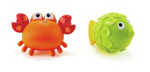 HAPE Rock Pool Игрушки брызгалки Рыбка и краб, E0208 цена и информация | Игрушки для малышей | pigu.lt