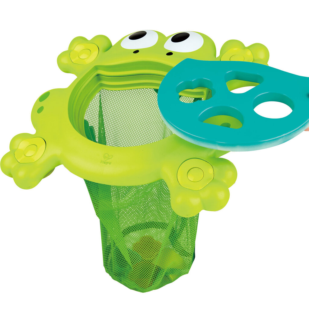 Vonios žaislas-rūšiuoklis Pamaitink varlytę Hape, E0209 kaina ir informacija | Žaislai kūdikiams | pigu.lt