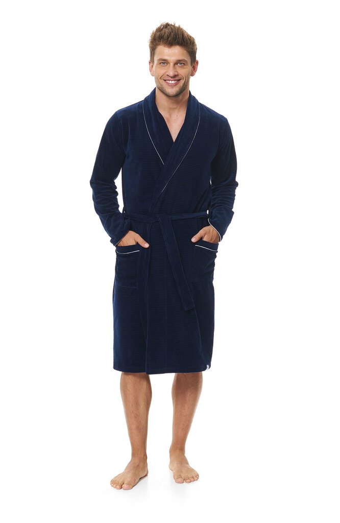 Vyriškas chalatas DN-Nightwear SMS.6063 цена и информация | Vyriški chalatai, pižamos | pigu.lt