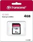 MEMORY SDHC 4GB C10/TS4GSDC300S TRANSCEND kaina ir informacija | Atminties kortelės telefonams | pigu.lt
