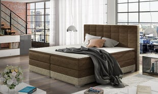Кровать Damaso, 180х200 см, коричневая/зеленая цена и информация | Кровати | pigu.lt