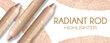 Veido kontūravimo priemonė Barry M Radiant Rod Highlighter 15 g kaina ir informacija | Makiažo pagrindai, pudros | pigu.lt