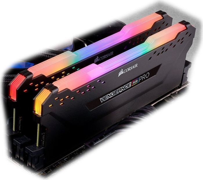 Corsair Vengeance RGB PRO Memory, DDR4, 16GB, 3200MHz, CL14 (CMW16GX4M2C3200C14) kaina ir informacija | Operatyvioji atmintis (RAM) | pigu.lt