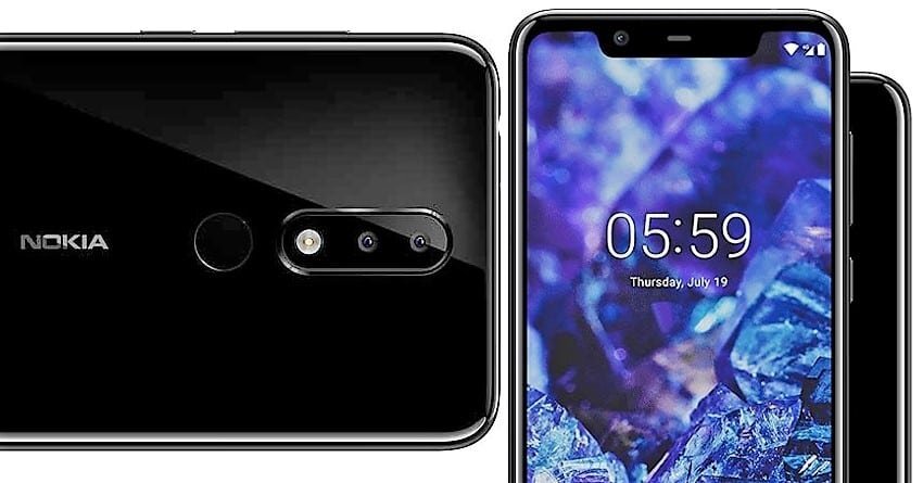 Nokia 5.1 Plus TA-1105, 32 GB Dual SIM, Black цена и информация | Mobilieji telefonai | pigu.lt