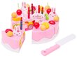 Žaislinis gimtadienio tortas DIY Fruit Cake kaina ir informacija | Žaislai mergaitėms | pigu.lt