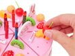 Žaislinis gimtadienio tortas DIY Fruit Cake kaina ir informacija | Žaislai mergaitėms | pigu.lt