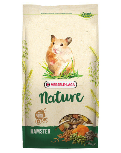 Versele Laga pašaras žiurkėnams Hamster Nature, 0,7 kg kaina ir informacija | Maistas graužikams | pigu.lt