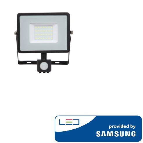 LED prožektorius V-tac, 6400K, 30W kaina ir informacija | Lauko šviestuvai | pigu.lt