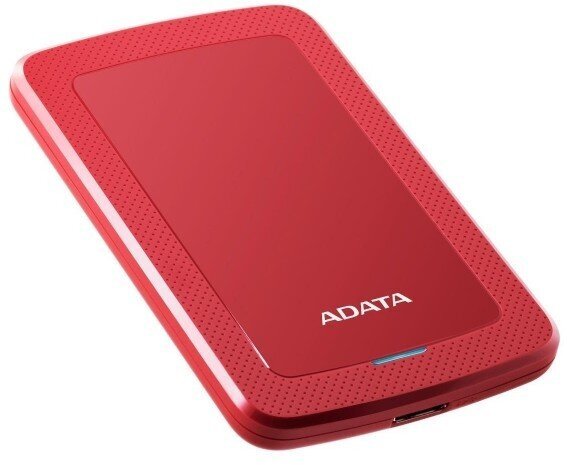 Adata Classic HV300 2TB 2.5" USB3.1, Raudona kaina ir informacija | Išoriniai kietieji diskai (SSD, HDD) | pigu.lt