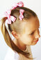 Mini Miss plaukų aksesuarų rinkinys: lankelis 1 vnt., segtukai 2 vnt., gumelės 2 vnt. kaina ir informacija | Aksesuarai vaikams | pigu.lt