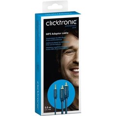 Clicktronic, RCA, 5 м цена и информация | Кабели и провода | pigu.lt