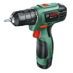 Двухскоростной с литий- ионным аккумулятором дрель-шуруповерт Bosch EasyDrill 1200 (1x1,5 Ah) цена и информация | Шуруповерты, дрели | pigu.lt