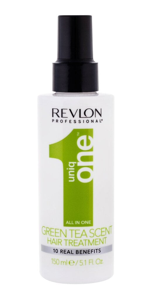 Purškiklis pažeistiems plaukams Revlon Professional Uniq Green Tea, 150 ml  kaina | pigu.lt