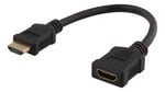 Deltaco HDMI-21F, HDMI, 0.2 м