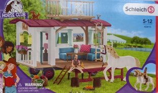 Schleich - Horse Club Caravan For Secret Club Meetings цена и информация | Игрушки для девочек | pigu.lt