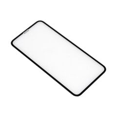 Защитное стекло Tempered glass iPhone XS Max (3D, full glue, black) цена и информация | Защитные пленки для телефонов | pigu.lt