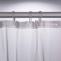 "SEALSKIN" dušo ir vonios užuolaidos CLEAR kaina ir informacija | Vonios kambario aksesuarai | pigu.lt