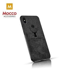 Mocco Deer Case Силиконовый чехол для Samsung A920 Galaxy A9 (2018) Черный (EU Blister) цена и информация | Чехлы для телефонов | pigu.lt