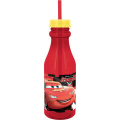 Disney butelis su šiaudeliu Cars 3, 500 ml kaina ir informacija | Disney Namų apyvokos reikmenys | pigu.lt