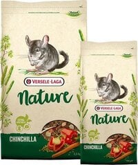 Корм для шиншилл Versele-Laga Chinchilla Nature, 9 кг цена и информация | Корм для грызунов | pigu.lt