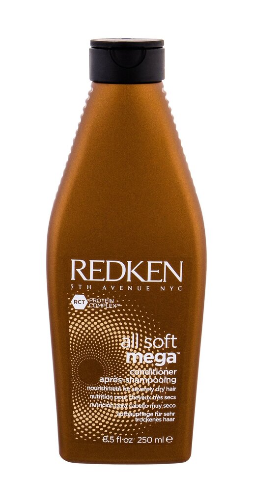 Drėkinamasis plaukų kondicionierius Redken All Soft Mega 250 ml цена и информация | Balzamai, kondicionieriai | pigu.lt