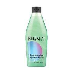 Drėkinamasis plaukų kondicionierius Redken Clean Maniac 250 ml kaina ir informacija | Balzamai, kondicionieriai | pigu.lt