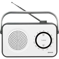 Портативный радиоприемник FM/AM Sencor SRD 2100 W цена и информация | Sencor Аудио- и видеоаппаратура | pigu.lt