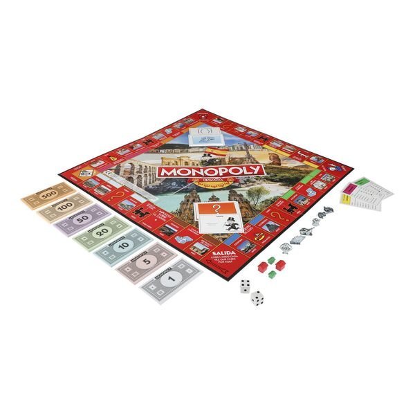 Ispanijos Monopolis Hasbro kaina ir informacija | Stalo žaidimai, galvosūkiai | pigu.lt