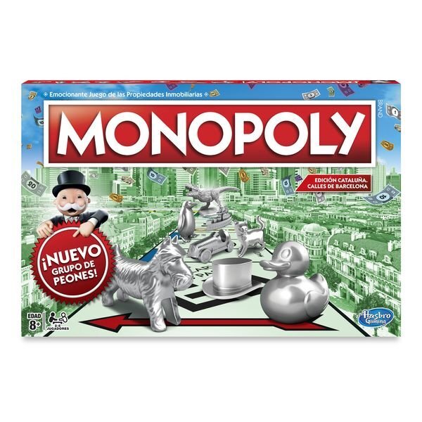 Stalo žaidimas Barselonos Monopolis Hasbro kaina ir informacija | Stalo žaidimai, galvosūkiai | pigu.lt