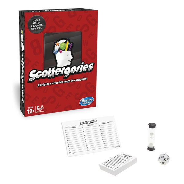 Stalo žaidimas Scattergories Hasbro kaina ir informacija | Lavinamieji žaislai | pigu.lt