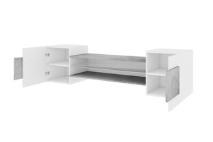 ТВ столик Gaelin, белый/серый цена и информация | Тумбы под телевизор | pigu.lt