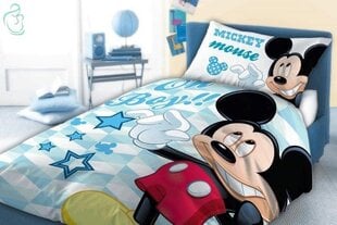 Vaikiškas patalynės komplektas Disney Mickey 005, 2 dalių kaina ir informacija | Patalynė kūdikiams, vaikams | pigu.lt