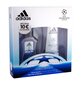 Rinkinys Adidas Champions League Arena Edition vyrams: kūno prausiklis 250 ml + EDT 50 ml kaina ir informacija | Kvepalai vyrams | pigu.lt