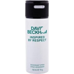 Purškiamas dezodorantas David Beckham Inspired By Respect vyrams 150 ml kaina ir informacija | David Beckham Kvepalai, kosmetika | pigu.lt