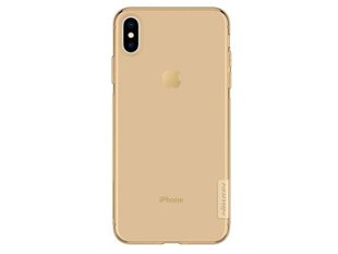 Nillkin iPhone Xs Max Nature TPU Case Gold kaina ir informacija | Telefono dėklai | pigu.lt