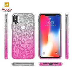 Mocco Trendy Diamonds Silicone Back Case for Samsung J610 Galaxy J6+ (2018) Pink kaina ir informacija | Telefono dėklai | pigu.lt