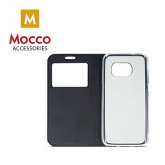 Mocco Smart Look Case Чехол Книжка с Окошком для телефона Huawei Honor Play Черный цена и информация | Чехлы для телефонов | pigu.lt