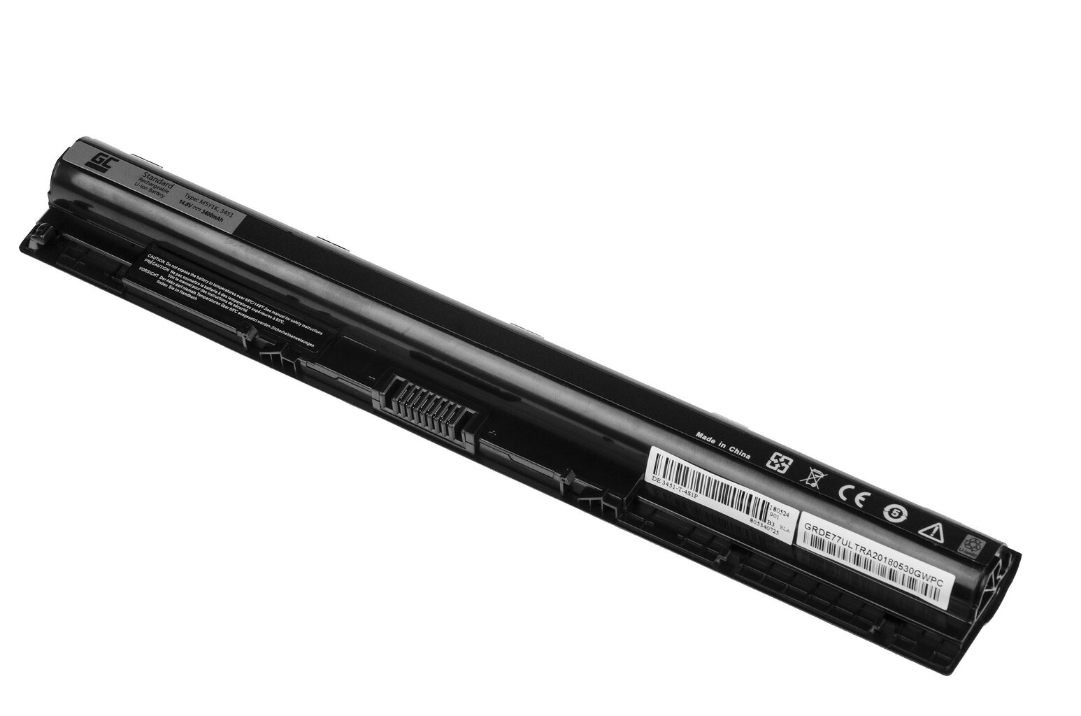 Green Cell ULTRA Laptop Battery M5Y1K Dell Inspiron 15 5551 5552 5558 5559 Inspiron 17 5755 kaina ir informacija | Akumuliatoriai nešiojamiems kompiuteriams | pigu.lt