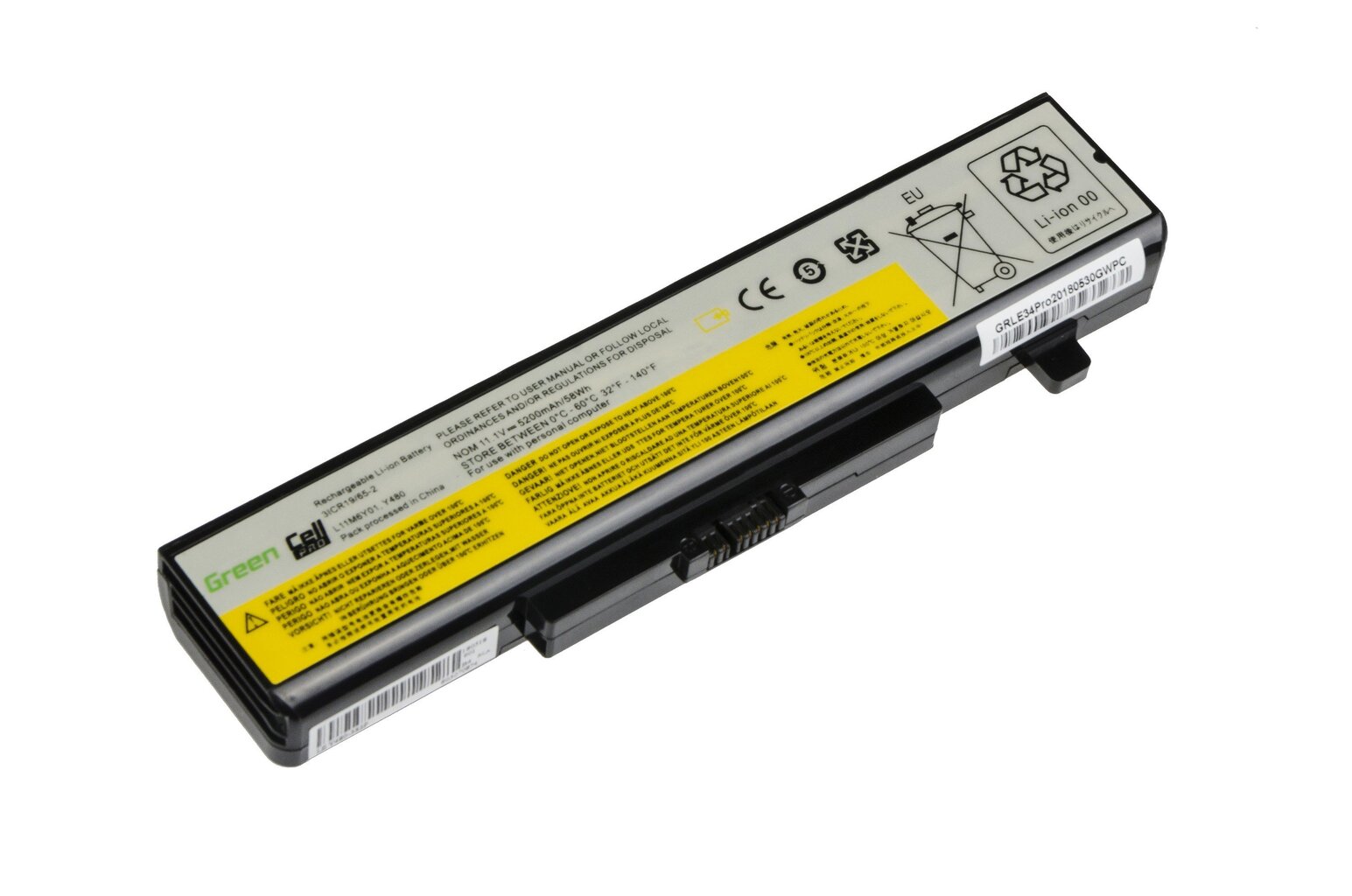 Green Cell PRO Laptop Battery L11S6Y01 L11S6F01 Lenovo B580 B590 G500 G505 G510 G700 G710 G580 G585,IdeaPad P500 P585 Y580 Z580 цена и информация | Akumuliatoriai nešiojamiems kompiuteriams | pigu.lt