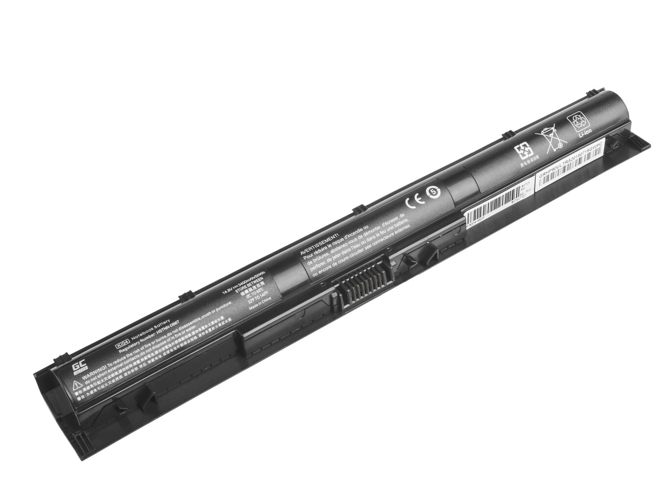 Green Cell ULTRA Laptop Battery KI04 for HP Pavilion 14-AB 15-AB 15-AK 17-G kaina ir informacija | Akumuliatoriai nešiojamiems kompiuteriams | pigu.lt