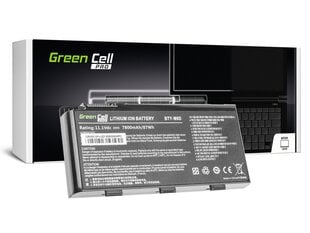 Green Cell PRO Laptop Battery BTY-M6D for MSI GT60 GT70 GT660 GT680 GT683 GT780 GT783 GX660 GX680 GX780 kaina ir informacija | Akumuliatoriai nešiojamiems kompiuteriams | pigu.lt
