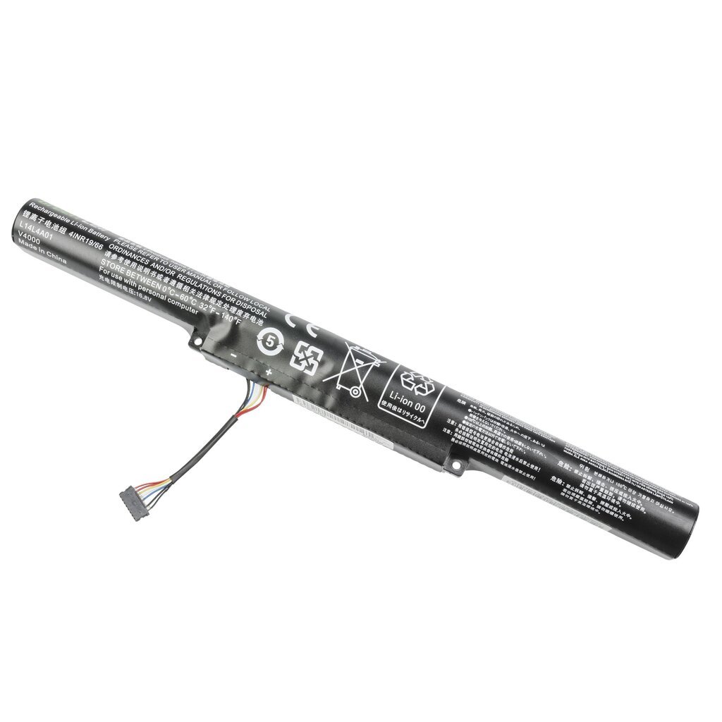 Green Cell Laptop Battery L14L4A01 Lenovo Z51 Z51-70 IdeaPad 500-15ISK kaina ir informacija | Akumuliatoriai nešiojamiems kompiuteriams | pigu.lt