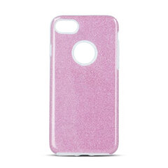 Glitter 3in1 case for iPhone X / iPhone XS pink цена и информация | Чехлы для телефонов | pigu.lt